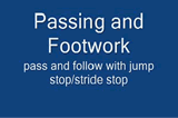 Stop-Stride - Pass and Follow | Passing Technique