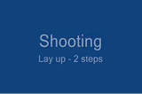 Lay up step 3 - Two steps | Shooting Techniques