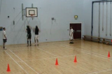 Defensive Conditioning - Jump, touch, turn and sprint | Footwork and Movement
