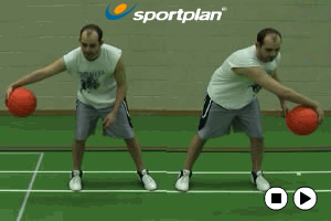 Left To Right Dribble In One Hand Dribbling Techniques | Sportplan