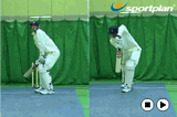 Front Foot On Drive.Forward StrokesGrass Roots Cricket Drills Coaching