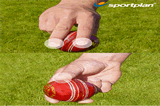 Inswing Bowling Grip (Right Arm) | Techniques