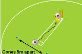 Bobble feed drill | Front foot batting