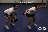 Bent over reverse fly | Upper Back Shoulder
