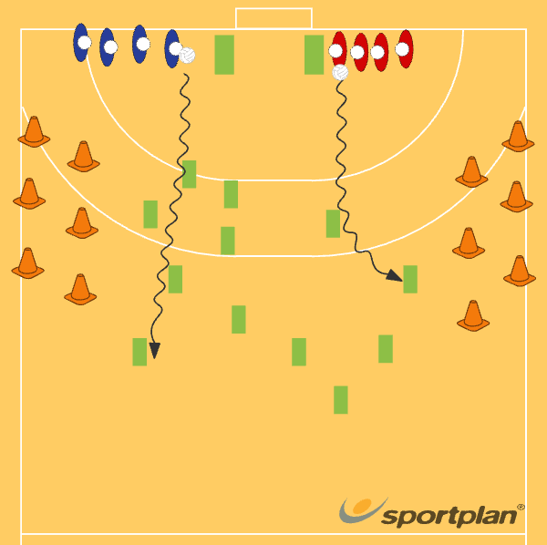 Trial & Error handball-games - Handball Drills, | Sportplan