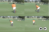 Receiving the ball from behind on the move | Movement off the ball