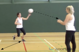 One arm catch and return | Ball skills