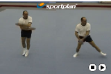 Side Stepping with Crossing Arms | Key 2 content Walking-Stepping-Leaping