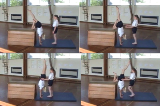 Inverted Stag Leg Balance from Front Lying on mid-height apparatus | Key 3 Headstand