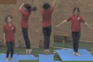 Rhythmic Jumping Phrase Good side/Bad side Key 2 Body | Sportplan