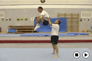 Key 4 Content Trampette Tuck - Gymnastics Drills, | Sportplan