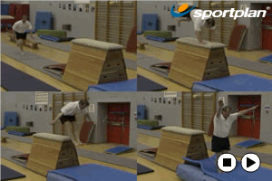 Horizontal Pike - Gymnastics Drills, Gymnastics | Sportplan