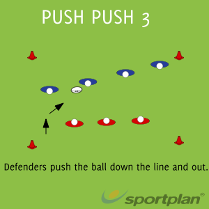 Push Push 3 Sevens - Rugby Drills, Rugby Coaching Tips | Sportplan