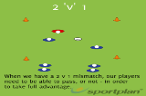 2 v 1 | Passing