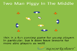 Two Man Piggy In The Middle | Passing