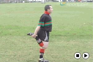 Quad Stretch Agility & Running Skills - Rugby | Sportplan