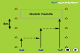 QuickhandsPassingRugby League Drills Coaching