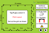 Lesson 5 Set UpTag rugbyRugby League Drills Coaching