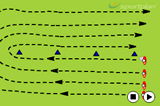 Up and down the linePassingRugby League Drills Coaching