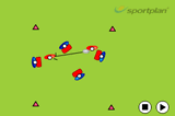 sandwich ballWarm upRugby League Drills Coaching