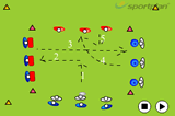 3 player circuitWarm upRugby League Drills Coaching