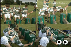 3 person front row. Scrum - Rugby League Drills, Rugby | Sportplan