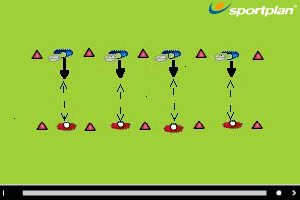 Tackle Approach Tackling - Rugby League Drills, Rugby | Sportplan