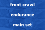 Frontcrawl | Endurance
