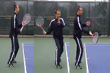 Stop the shot's follow through | Forehand Drills