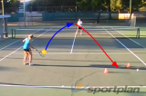 Volley and charge at the net | Volley Drills