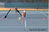 Forehand mini drop shot | Forehand Drills