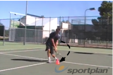 Topspin with cone | Backhand Drills