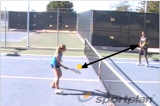 Angle rally (forehand) | Volley Drills