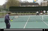 Forehands live ball with direction and change of direction | Forehand Drills