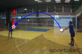 Controlled underhand pass and receive | 4 Passing Drills